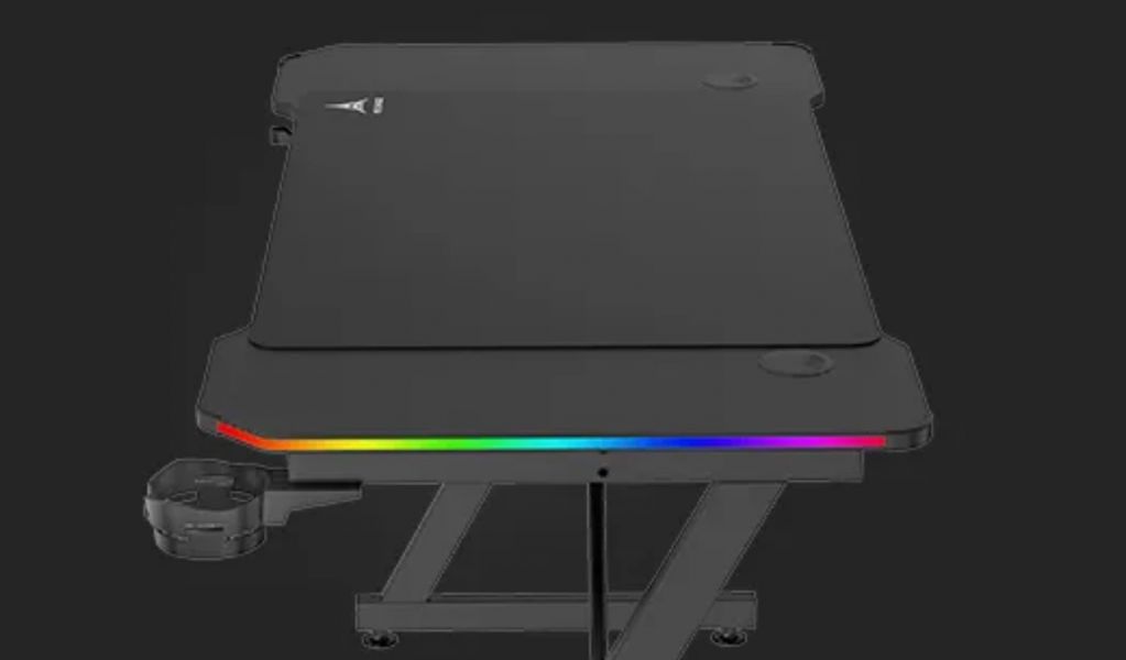 Компьютерный стол Zone 51 TRINE 120 RGB Black