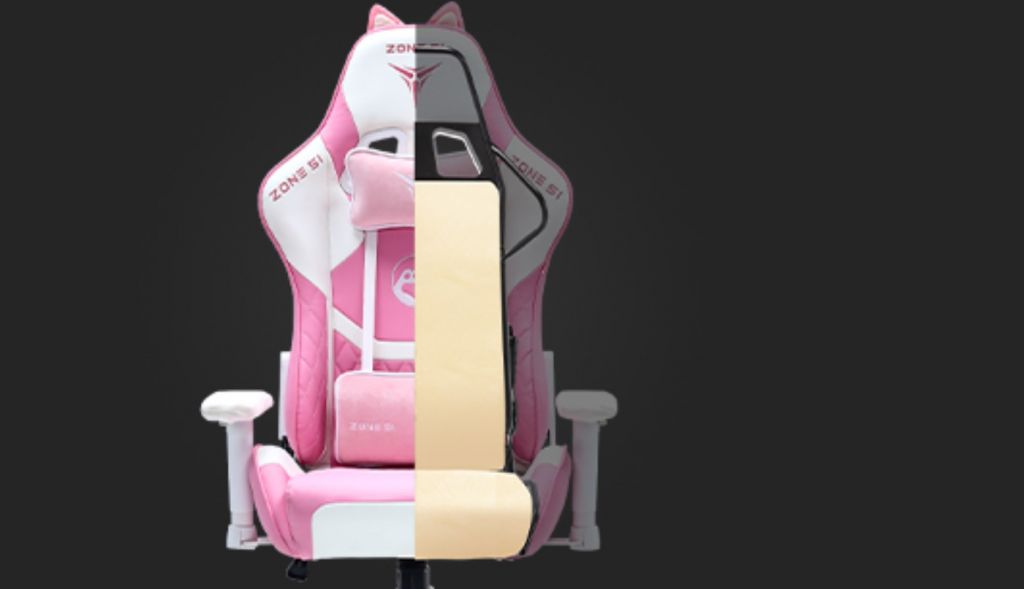 Игровое кресло ZONE 51 KITTY Pink