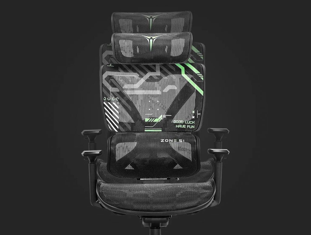 Игровое кресло ZONE 51 FREELANCER K5 Black-Green