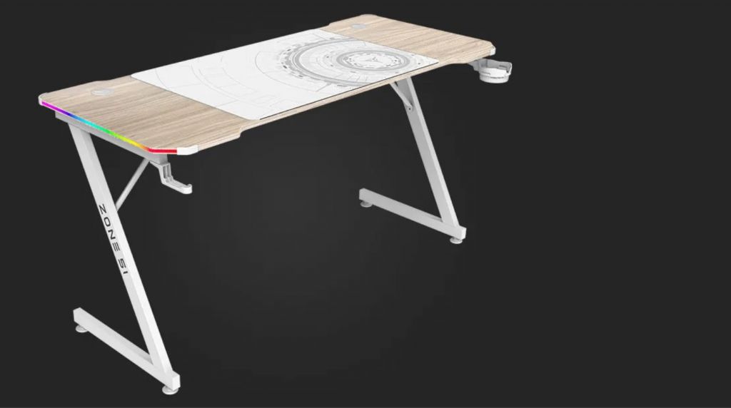 Компьютерный стол Zone 51 TRINE 160 RGB Wood