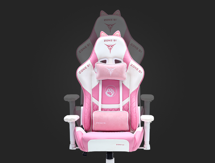 Игровое кресло ZONE 51 KITTY Pink