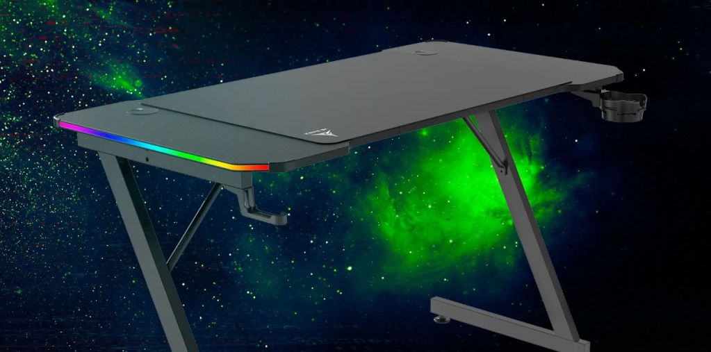 Компьютерный стол Zone 51 TRINE 120 RGB Black