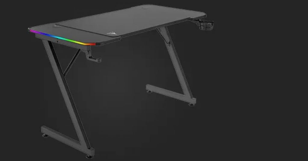 Компьютерный стол Zone 51 TRINE 120 RGB Black