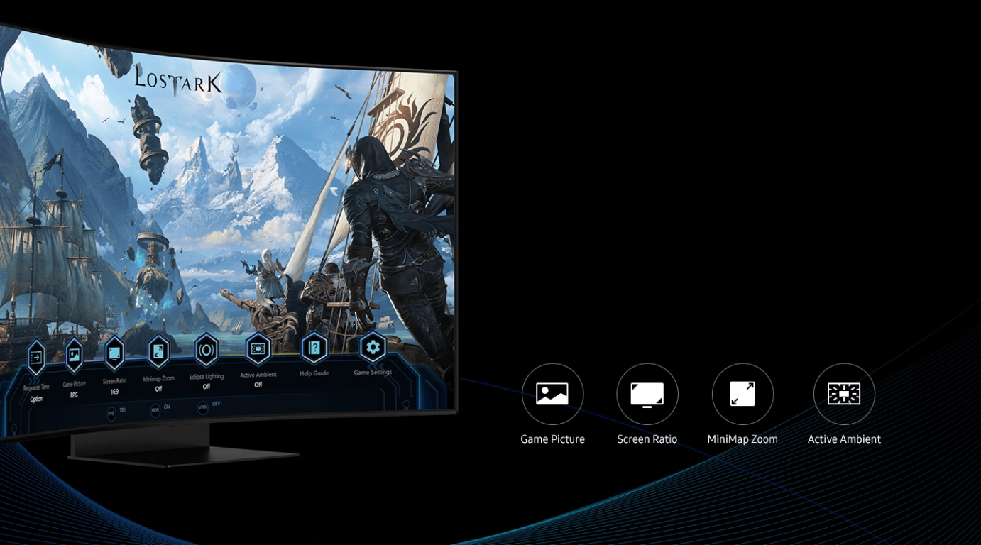 Монитор Samsung Odyssey Ark G97NC