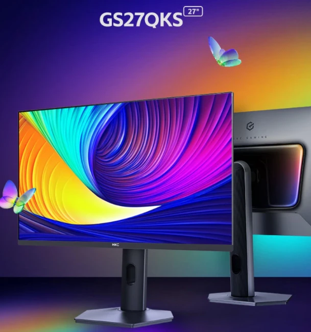 HKC представила доступный QD-OLED-монитор GS27QKS