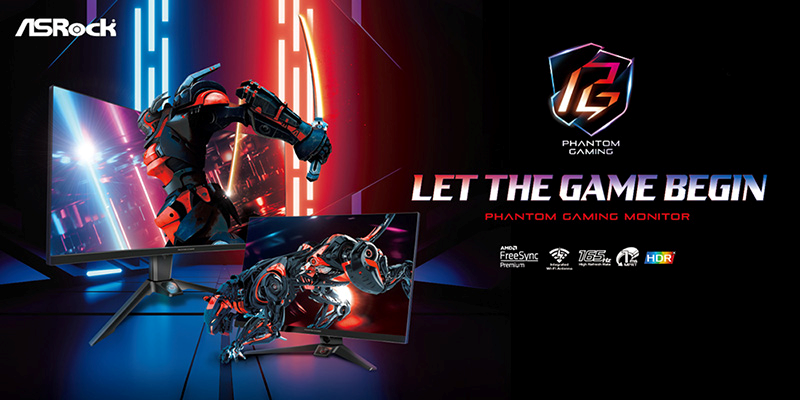ASRock входит на рынок игровых мониторов со своими 34-дюймовым Phantom PG34WQ15R2B
