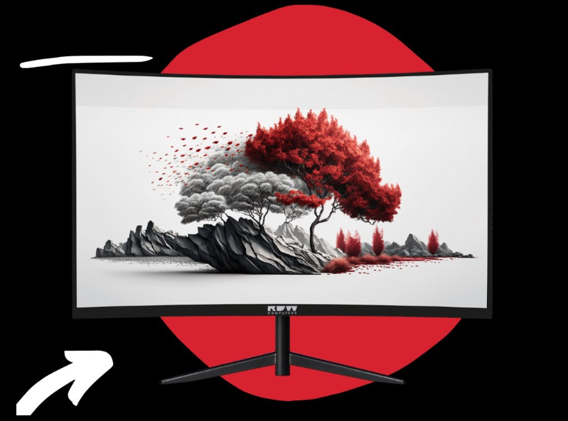 Представлены изогнутые мониторы RDW 2403 и RDW 2703 от российской RDW Computers