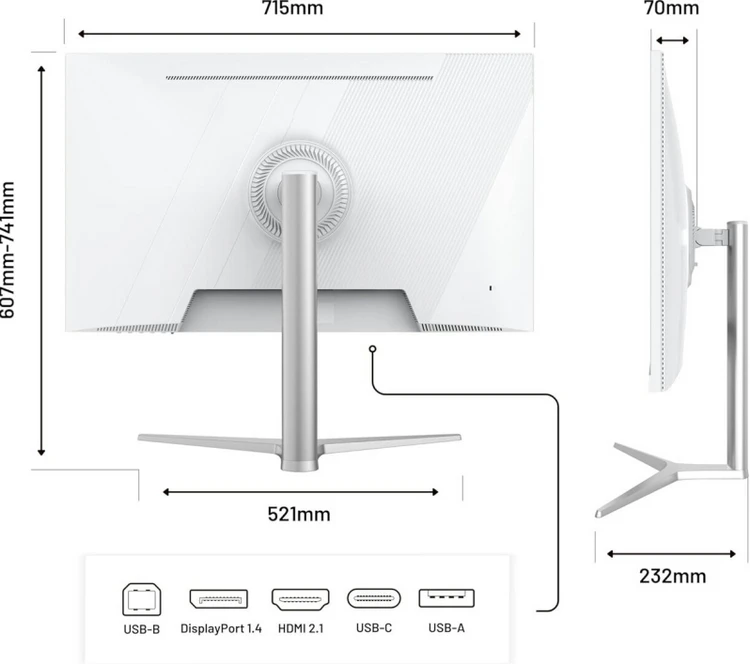 Японский монитор Japannext JN-IPS326K-HSPC9: 6K за €899