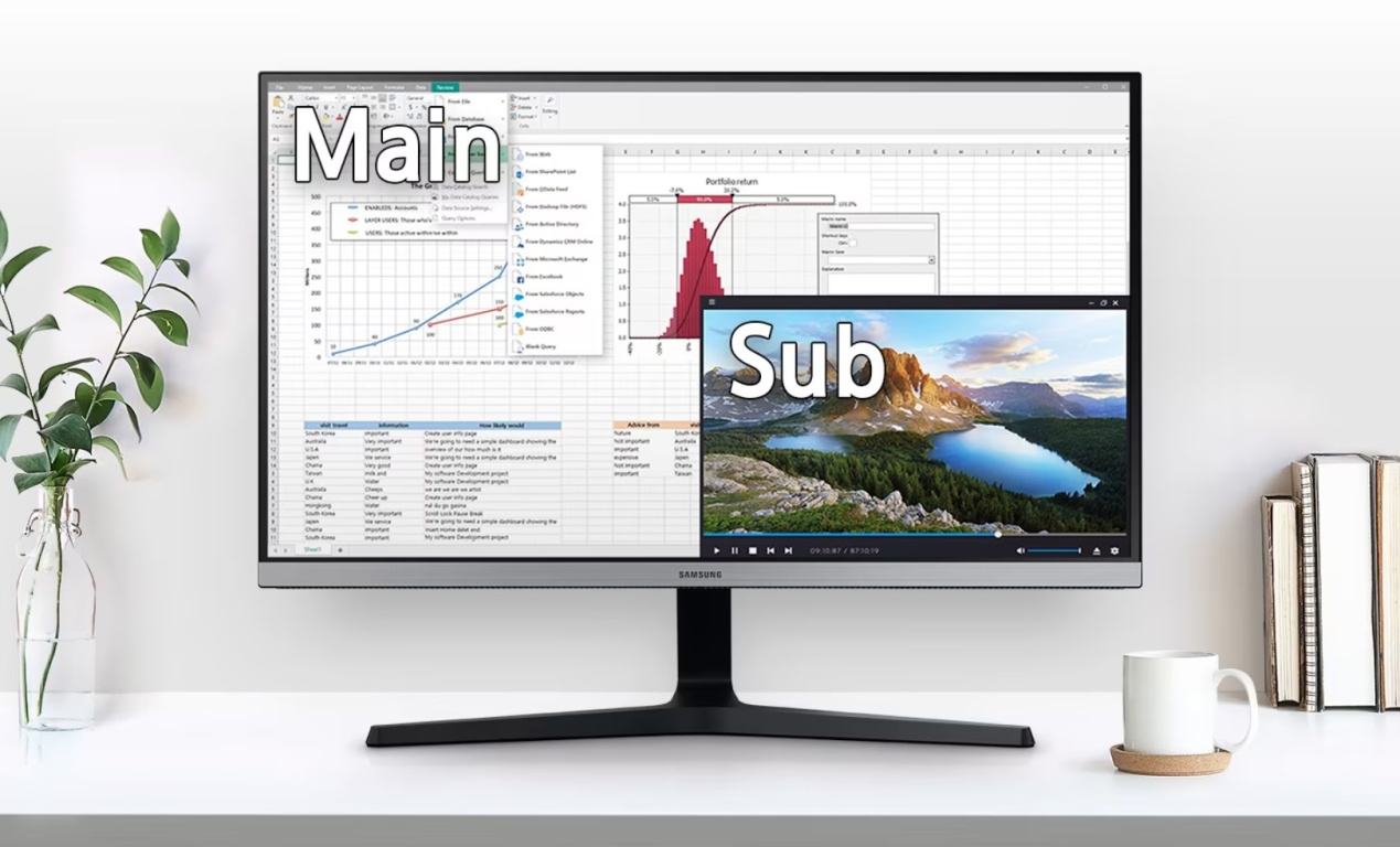 Монитор Samsung U28R550UQI