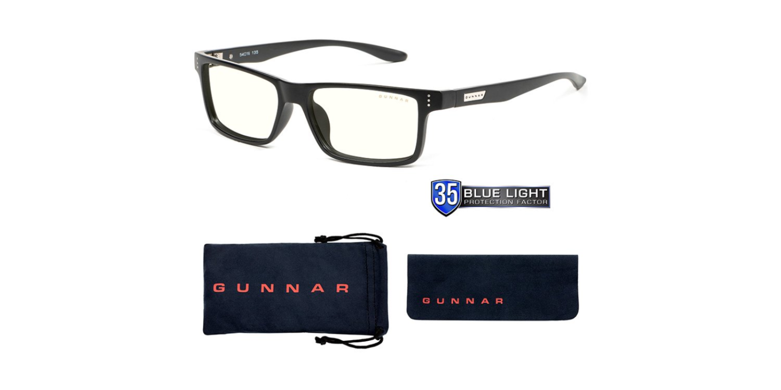 Очки для компьютера GUNNAR Vertex Clear Natural, Onyx (VER-00114)