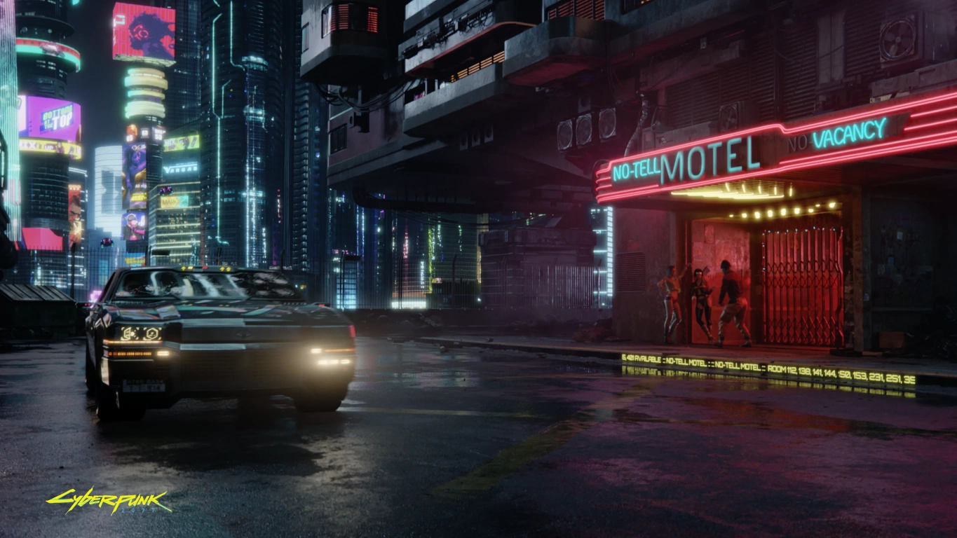 Монитор для Cyberpunk 2077