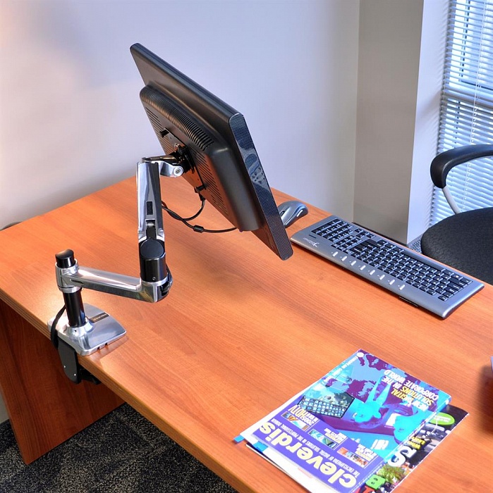 Настольное крепление Ergotron LX Desk Monitor Arm Tall Pole