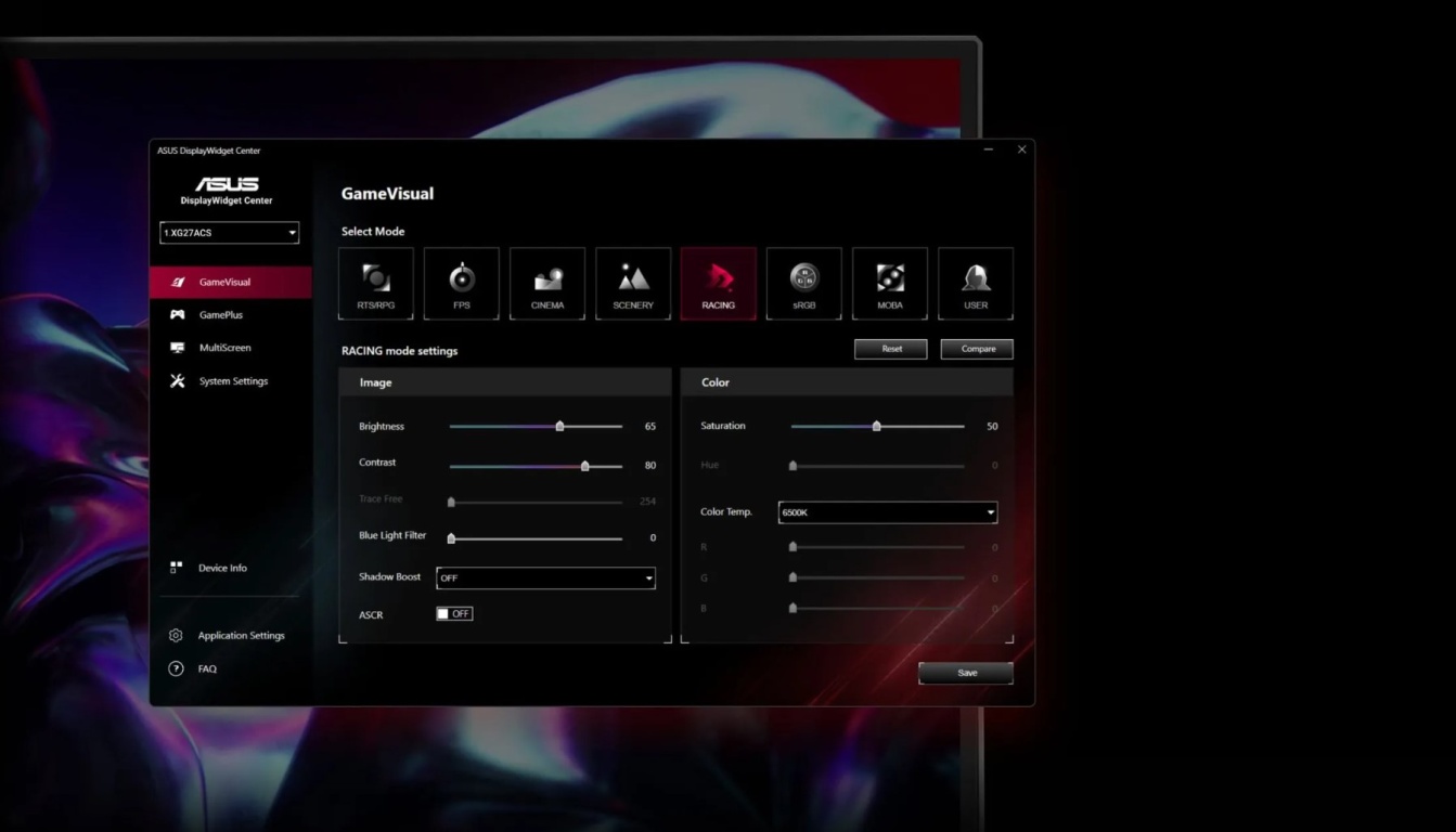 ASUS ROG Strix XG32WCS