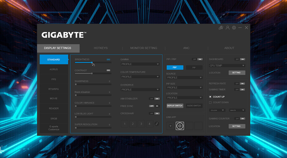 Монитор Gigabyte M34WQ