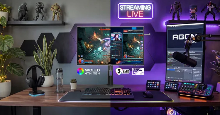 AOC представила WQHD OLED-монитор AGON Pro AGP277QKDC с 540/720 Гц AOC представила WQHD OLED-монитор AGON Pro AGP277QKDC с 540/720 Гц