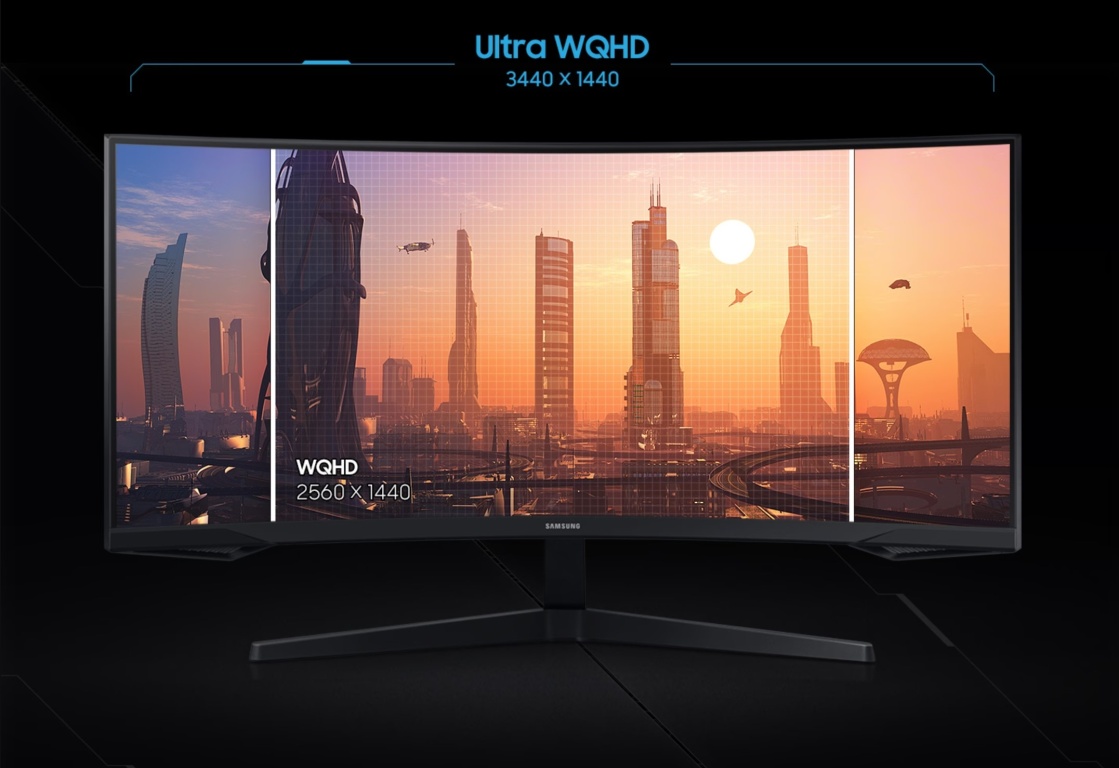 Монитор Samsung Odyssey G5 C34G55TWWI