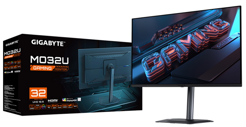 Gigabyte анонсировала QD-OLED 4К-монитор MO32U