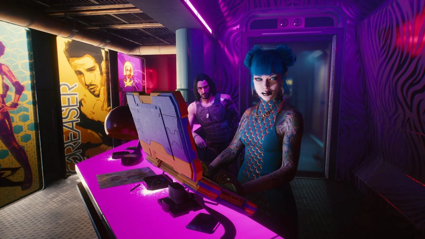 Монитор для Cyberpunk 2077