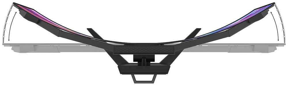 Вот это чудеса! Сгибаемый Corsair XENEON FLEX 45WQHD240 с 45-дюймовой OLED и частотой 240 Гц