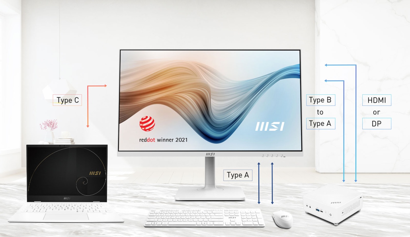 Монитор MSI Modern MD272PW
