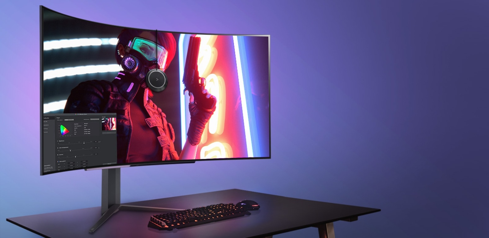 Монитор LG UltraGear 45GR95QE-B