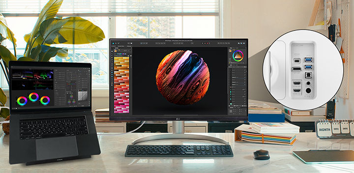 LG UltraFine 4K (27UQ850V-W)