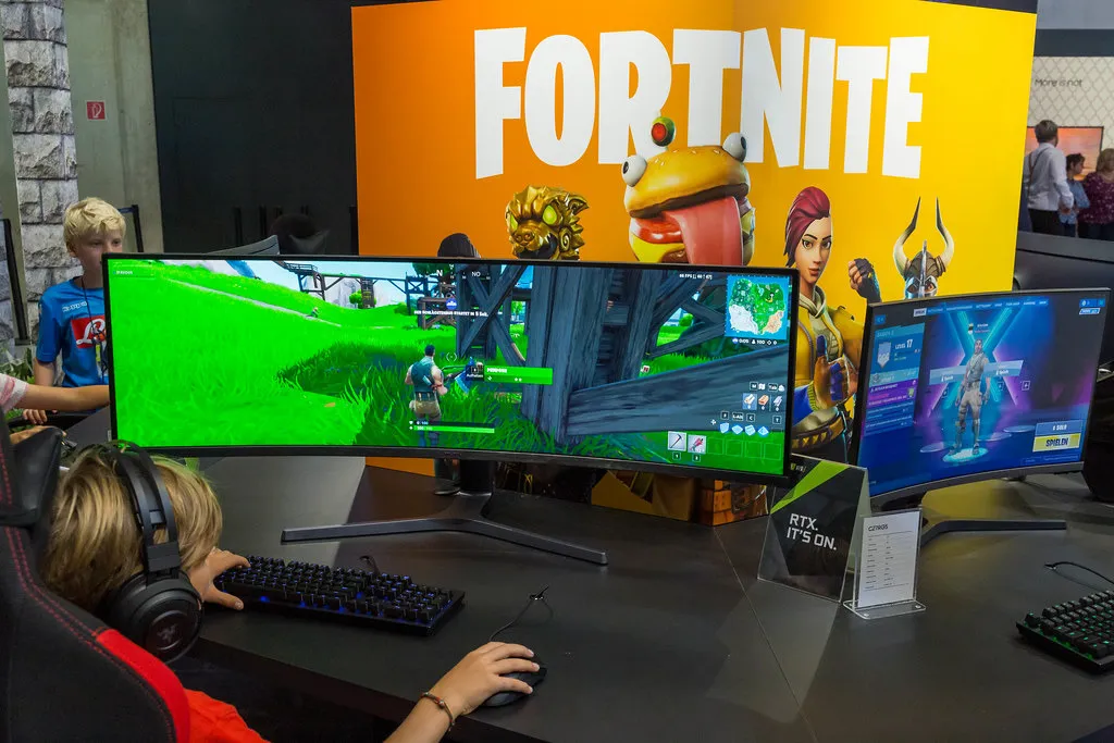 Монитор для Fortnite