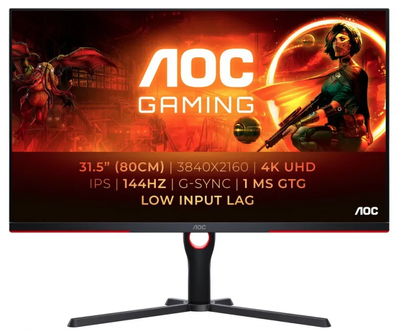 И вот опять! Представлены игровые 4К-модели U27G3X/BK и U32G3X/BK от AOC