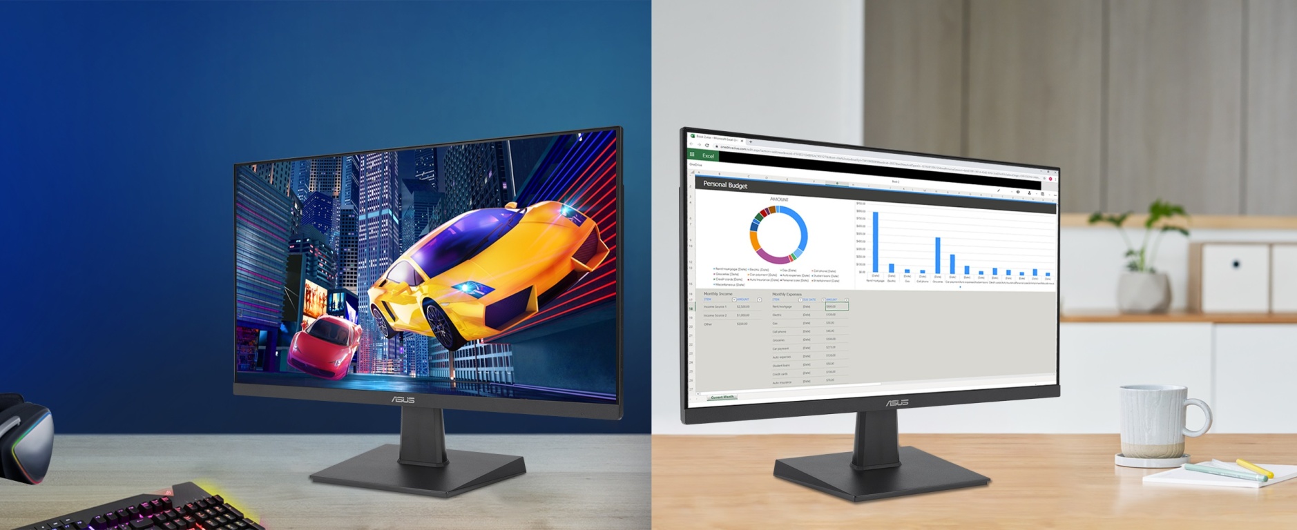 Монитор ASUS VA24EHF