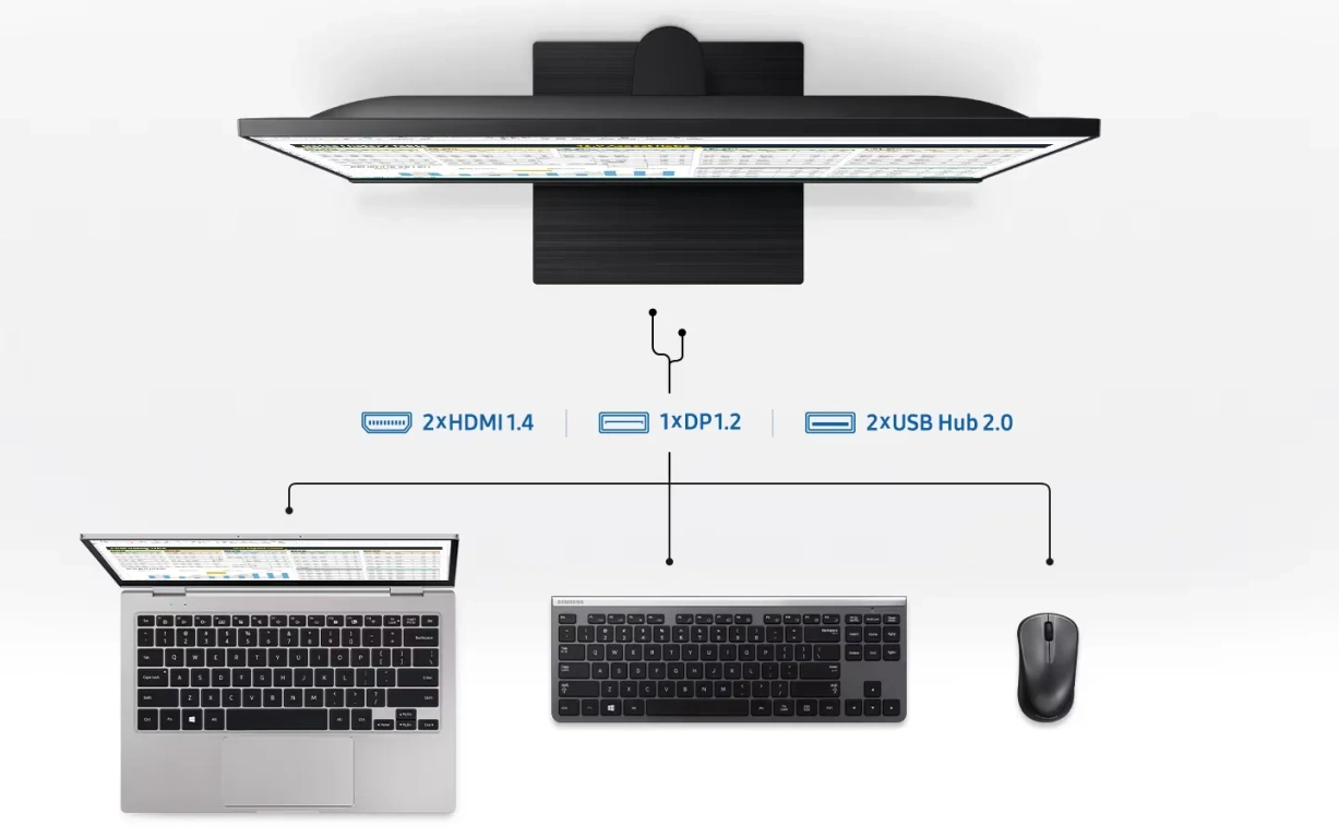 Монитор Samsung F24T450FZI