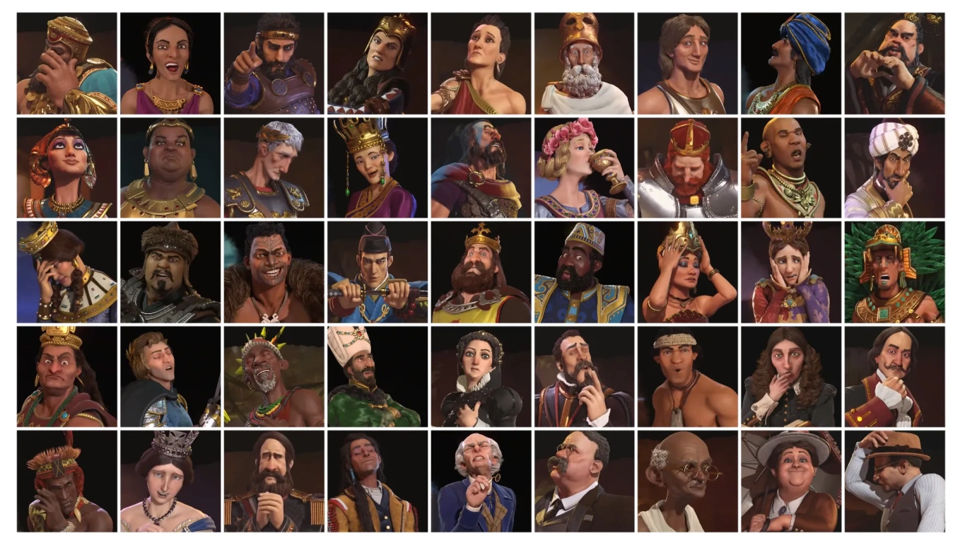 Монитор для Civilization 6