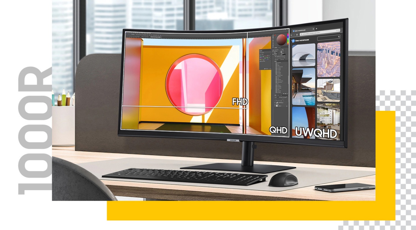 Монитор Samsung ViewFinity S6 S34C650UAI