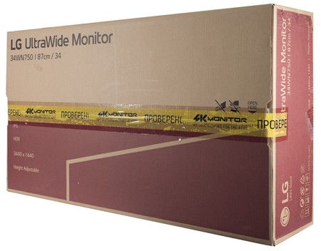Обзор монитора LG 34WN750-B