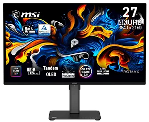 MSI выпустила OLED-монитор PRO MAX 271UPX12G для работы