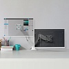 ONKRON кронштейн для монитора 13"-32" настольный, белый G200 (G200-W) - фото 4
