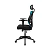 Игровое кресло Aerocool Guardian, черный/голубой - фото 7