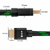 Кабель Greenconnect HDMI - HDMI 0.5м (GCR-51871) - фото 2