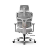 Компьютерное кресло FoxGear NETZ модель XO, серый (FG-NETZ-XO-GY) - фото 6