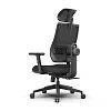 Эргономичное компьютерное кресло FoxGear NETZ One, DGBK, чёрный (FG-NETZ-ONE-DGBK) - фото 7