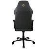 Компьютерное кресло Arozzi Primo Woven Fabric - Black - Gold logo - фото 3