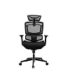 Премиум эргономичное кресло GT Chair Open Z с поддержкой для ног, черный (GTC-Open-Z-BK) - фото 2