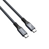 Кабель ORICO PD Thunderbolt 4 TBZ4-20-GY-BP, 2 метра - фото 1