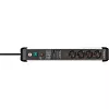 Сетевой фильтр Brennenstuhl Premium-Protect-Line 60 000 А 4 розетки, кабель 3 м., H05VV-F 3G1.5 черный 1391010400 - фото 2