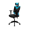 Игровое кресло Aerocool Guardian, черный/голубой - фото 3